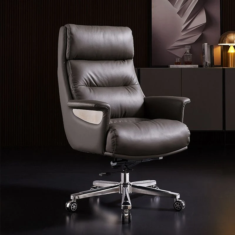 Chaise de direction à dossier haut, chaise de direction pivotante contemporaine Clearhalo