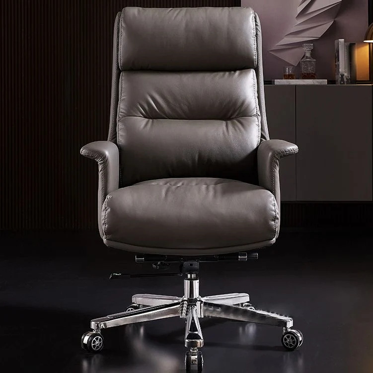 Chaise de direction à dossier haut, chaise de direction pivotante contemporaine Clearhalo