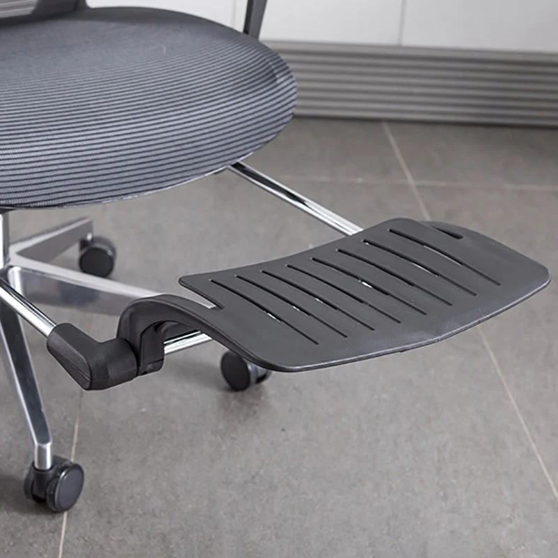 Chaise de direction à hauteur de siège réglable, chaise de bureau pivotante ergonomique moderne Clearhalo