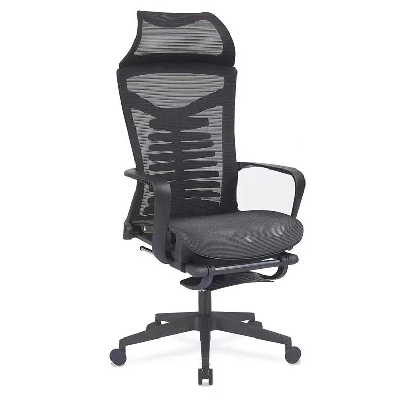 Chaise de direction à hauteur de siège réglable, chaise de bureau pivotante ergonomique moderne Clearhalo