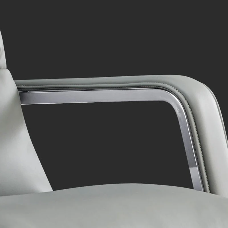 Chaise de direction moderne à bras rembourrés, chaise de direction réglable en hauteur pour le bureau Clearhalo