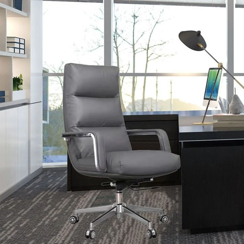 Chaise de direction moderne à bras rembourrés, chaise de direction réglable en hauteur pour le bureau Clearhalo