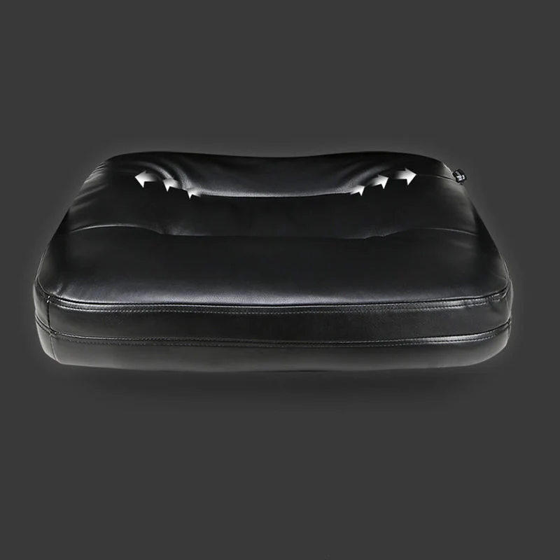 Chaise de direction moderne à bras rembourrés, chaise de direction noire pour bureau Clearhalo