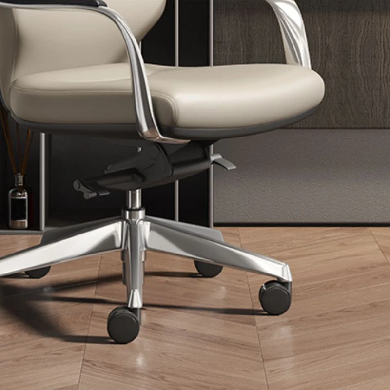 Chaise de direction pivotante moderne, bras rembourrés, chaise de direction pour bureau Clearhalo