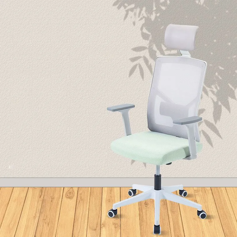 Chaise d'ordinateur de bureau moderne, chaise réglable en maille, chaise de bureau Clearhalo