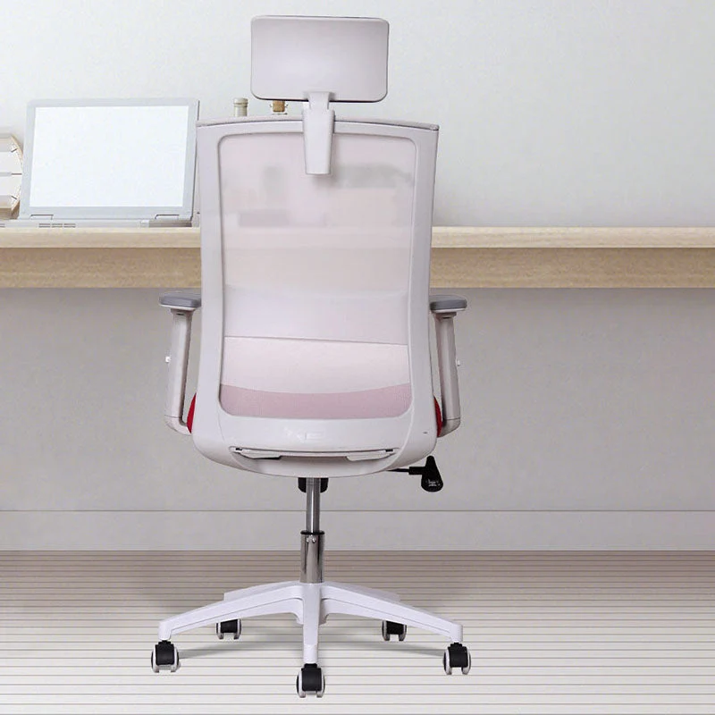 Chaise d'ordinateur moderne, chaise à bras réglables, chaise de bureau en maille Clearhalo