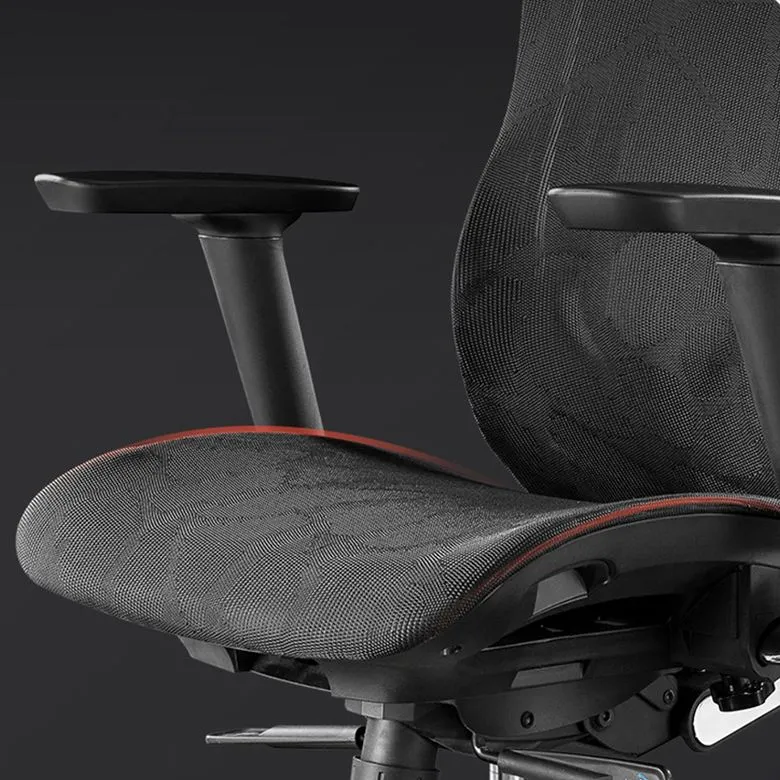 Chaise moderne à bras amovibles, siège réglable en hauteur, chaise de bureau avec roulettes Clearhalo