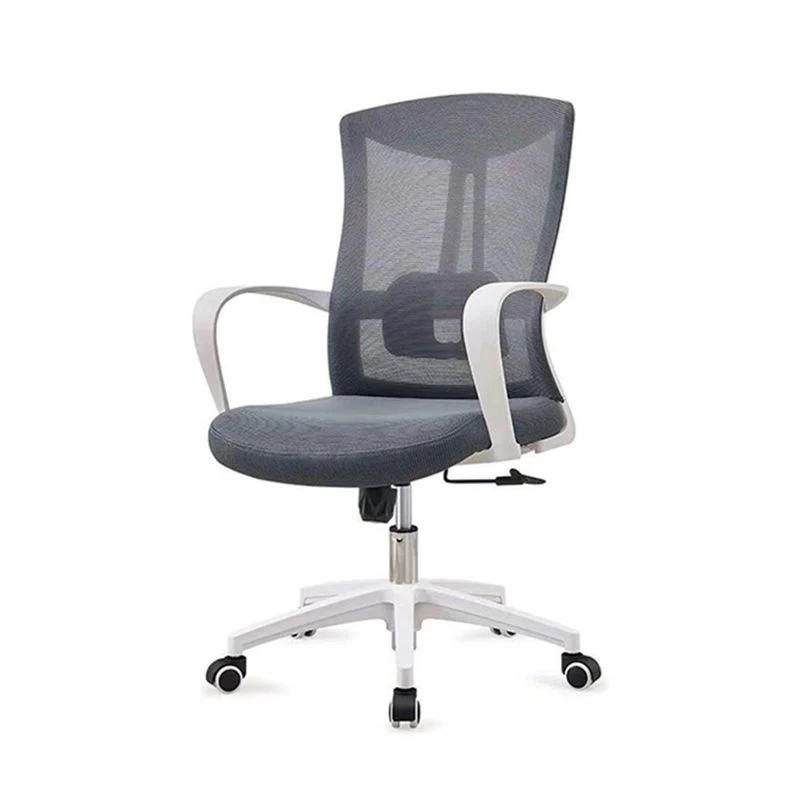 Chaise pivotante AirGrid respirable moderne en microfibre, chaise à dossier moyen pour conférence Clearhalo
