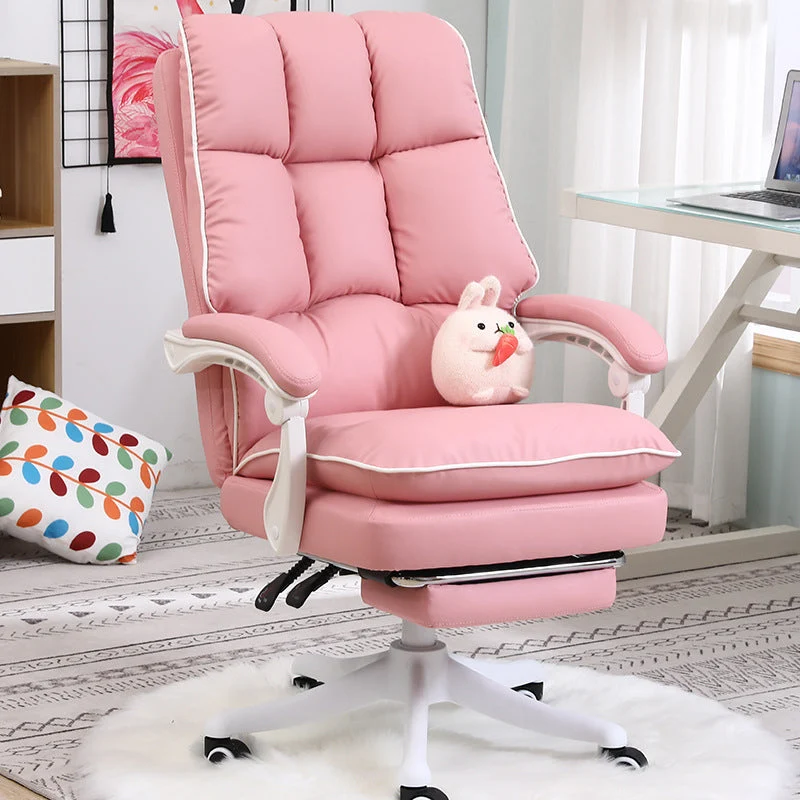 Chaise pivotante exécutive avec bras réglables, chaise de bureau d'ordinateur moderne avec roulettes Clearhalo