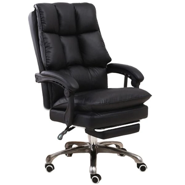 Chaise pivotante exécutive avec bras réglables, chaise de bureau d'ordinateur moderne avec roulettes Clearhalo