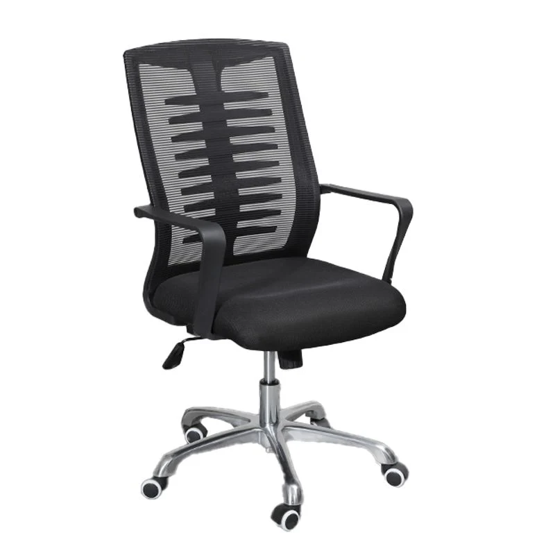 Chaise pivotante à glissière moderne, hauteur de siège réglable avec roulettes Clearhalo