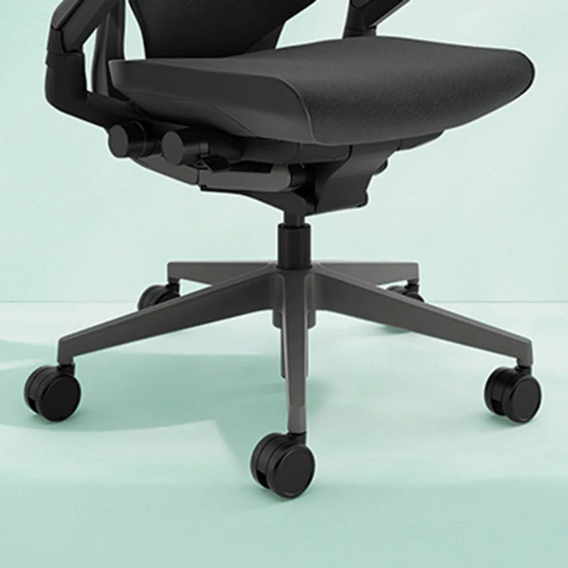 Chaise pivotante moderne, siège réglable en hauteur, chaise de bureau ergonomique avec roulettes Clearhalo