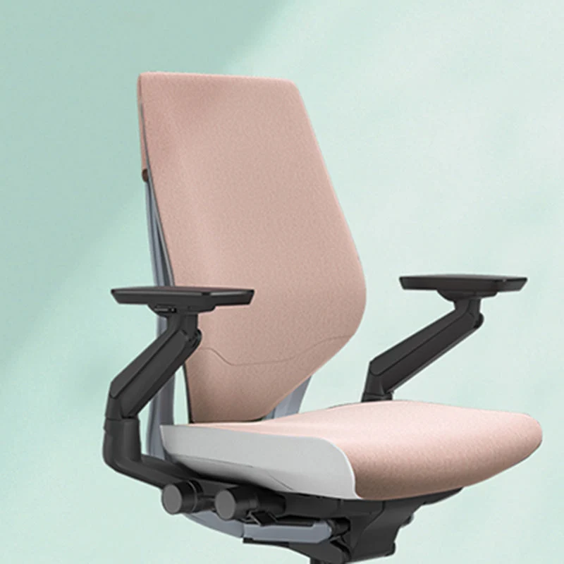 Chaise pivotante moderne, siège réglable en hauteur, chaise de bureau ergonomique avec roulettes Clearhalo