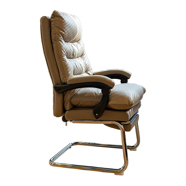 Chaise pivotante rembourrée à mécanisme d'inclinaison de fauteuil contemporain de 31 po de largeur Clearhalo