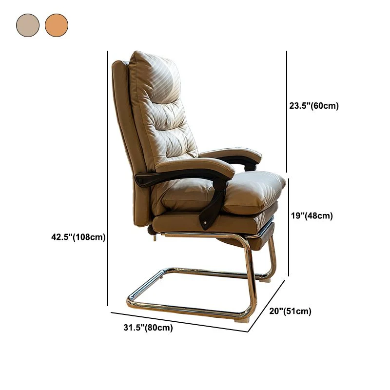 Chaise pivotante rembourrée à mécanisme d'inclinaison de fauteuil contemporain de 31 po de largeur Clearhalo