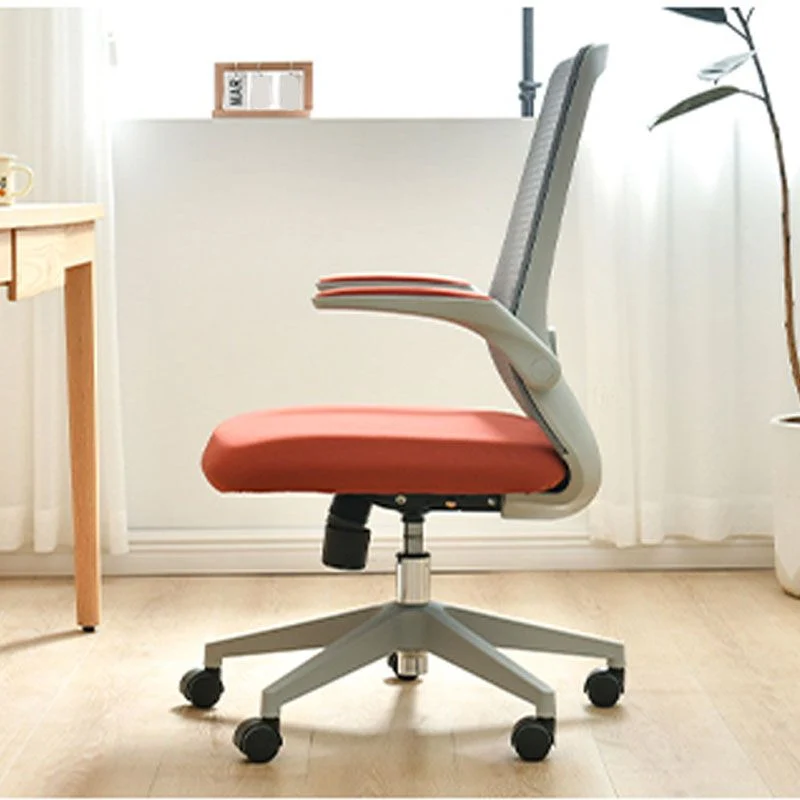 Chaise respirable contemporaine de dossier de mi de bureau de Microfibre de chaise de grille d'air Clearhalo