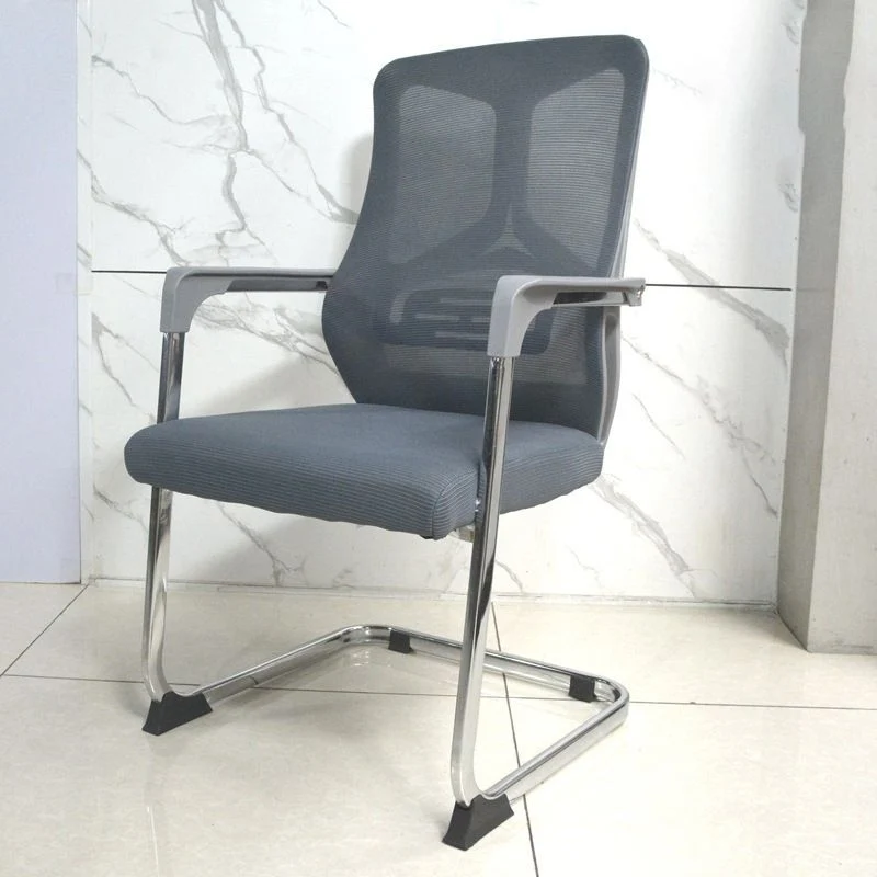 Chaise de travail contemporaine en maille, accoudoirs inclus, chaise de bureau pour le bureau Clearhalo