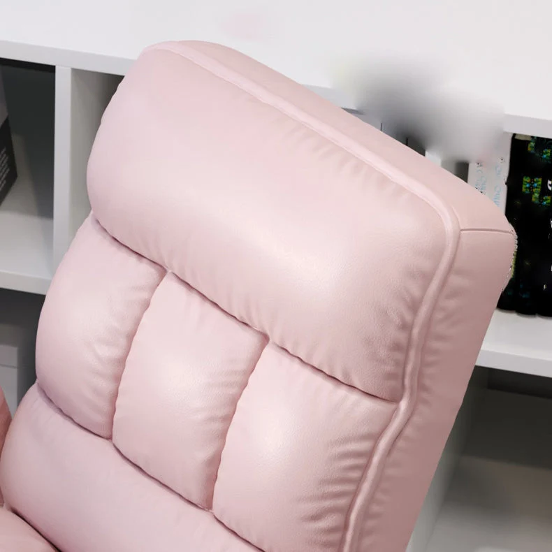 Chaise de travail contemporaine en métal, chaise de bureau à hauteur réglable Clearhalo