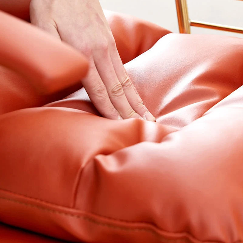Chaise de travail moderne en simili cuir, à bras fixes, pour bureau Clearhalo