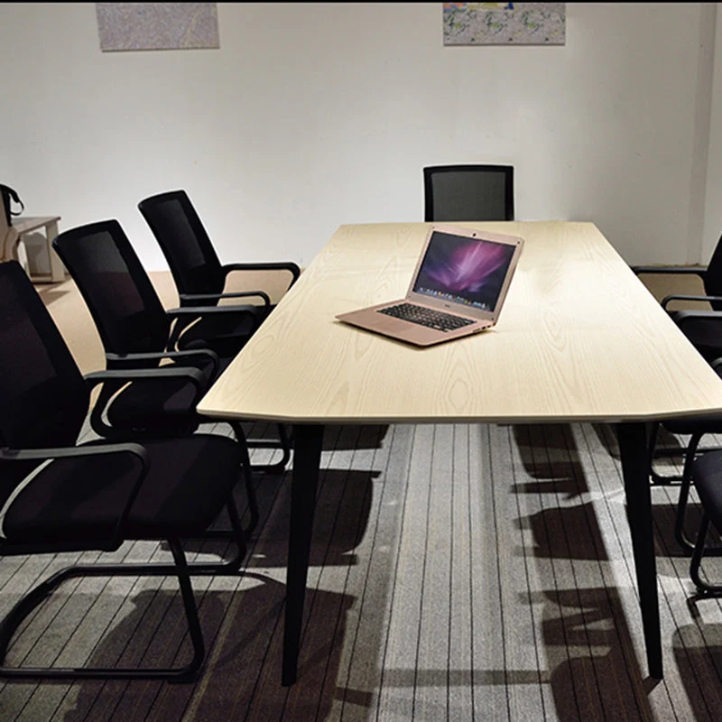 Chaise de travail rembourrée à dossier moyen en similicuir noir et en maille Clearhalo