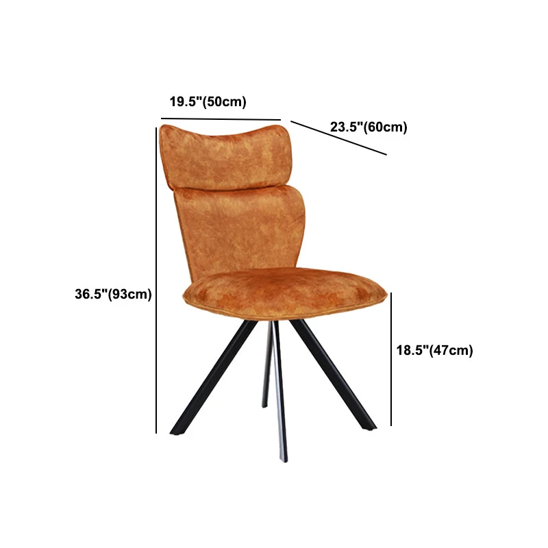 Chaise de travail de style moderne, chaise de travail ergonomique rembourrée à dossier moyen Clearhalo
