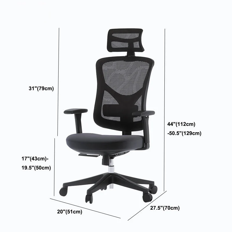 Chaise de travail en velours, chaise de bureau moderne à dossier haut, pivotante et côtelée Clearhalo