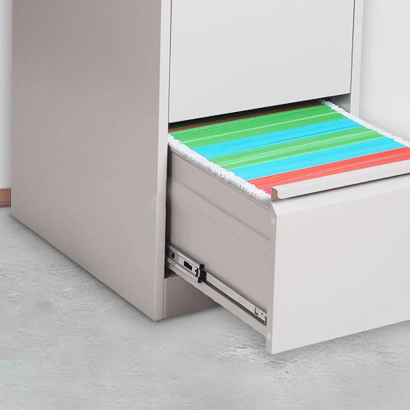 Classeur en acier Classeur contemporain avec serrure et rangement Clearhalo