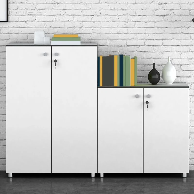 Classeur en bois moderne, étagères de rangement, classeur pour le bureau et la maison Clearhalo