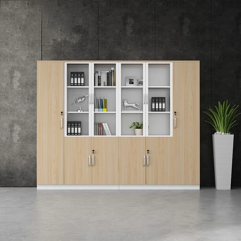 Classeur contemporain Classeur vertical en bois d'ingénierie Clearhalo