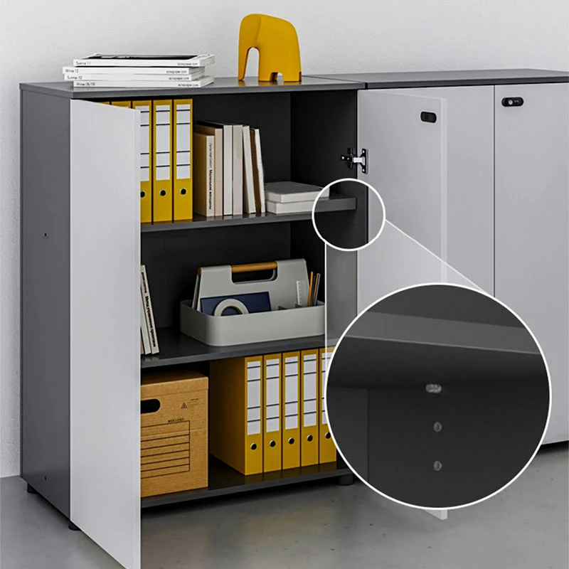 Classeur contemporain de stockage à cadre en bois Clearhalo