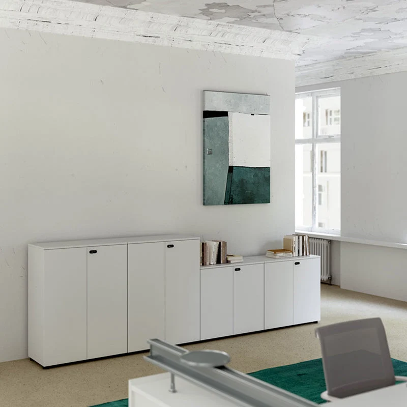 Classeur contemporain de stockage à cadre en bois Clearhalo