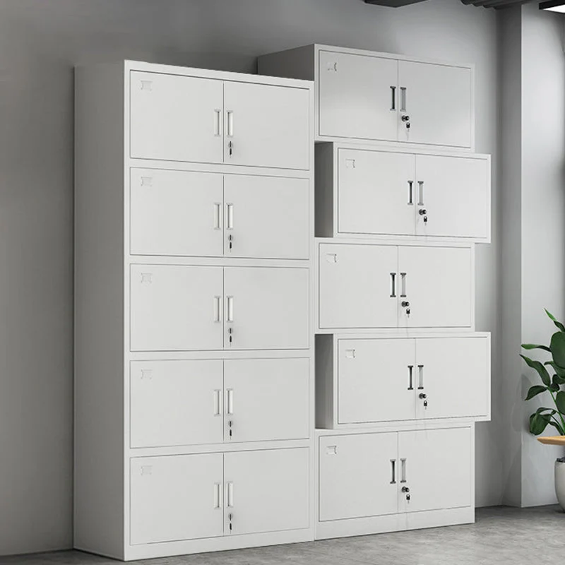 Classeur créatif en métal, classeur de couleur unie avec tiroirs verrouillables Clearhalo
