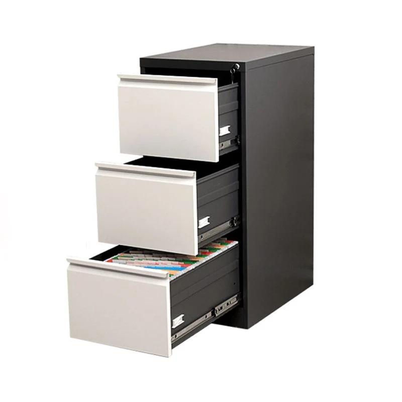 Classeur ignifuge classeur vertical contemporain en métal avec tiroirs verrouillables Clearhalo