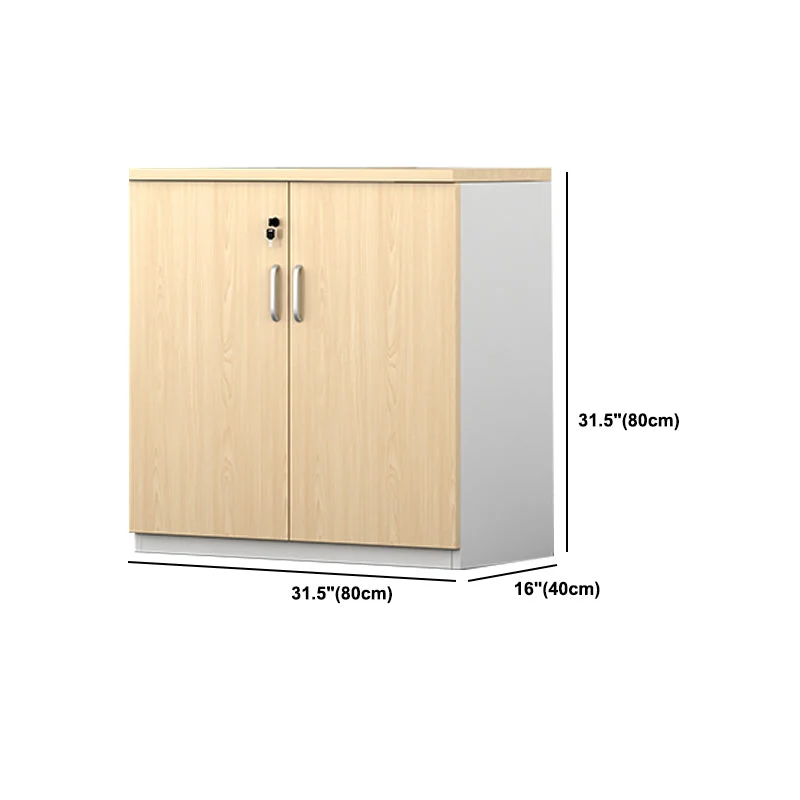 Classeur latéral en bois Classeur contemporain avec rangement Clearhalo