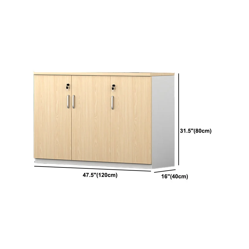 Classeur latéral en bois Classeur contemporain avec rangement Clearhalo