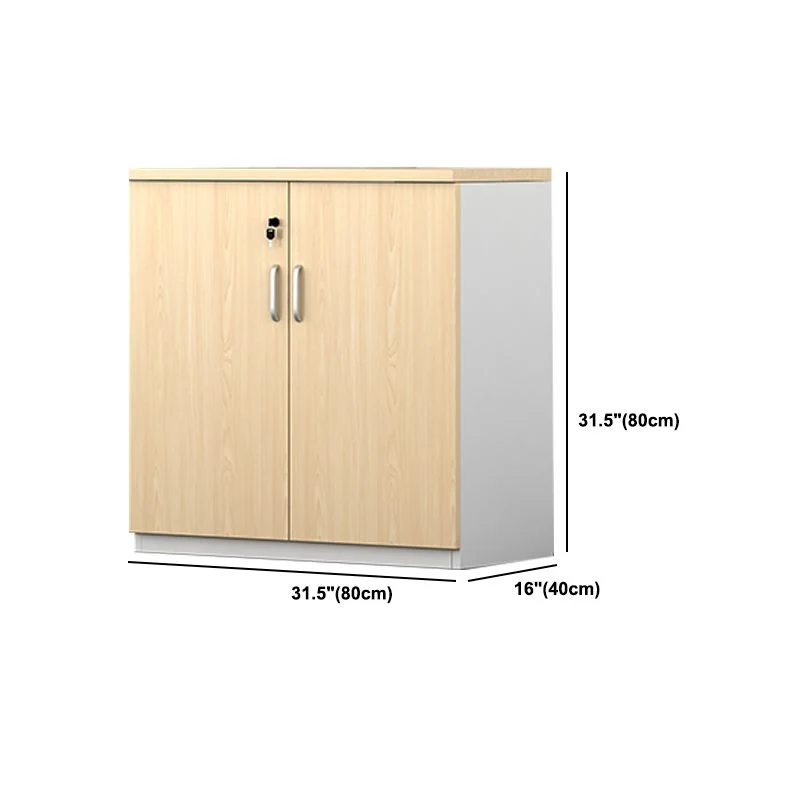Classeur latéral en bois Classeur contemporain avec rangement Clearhalo