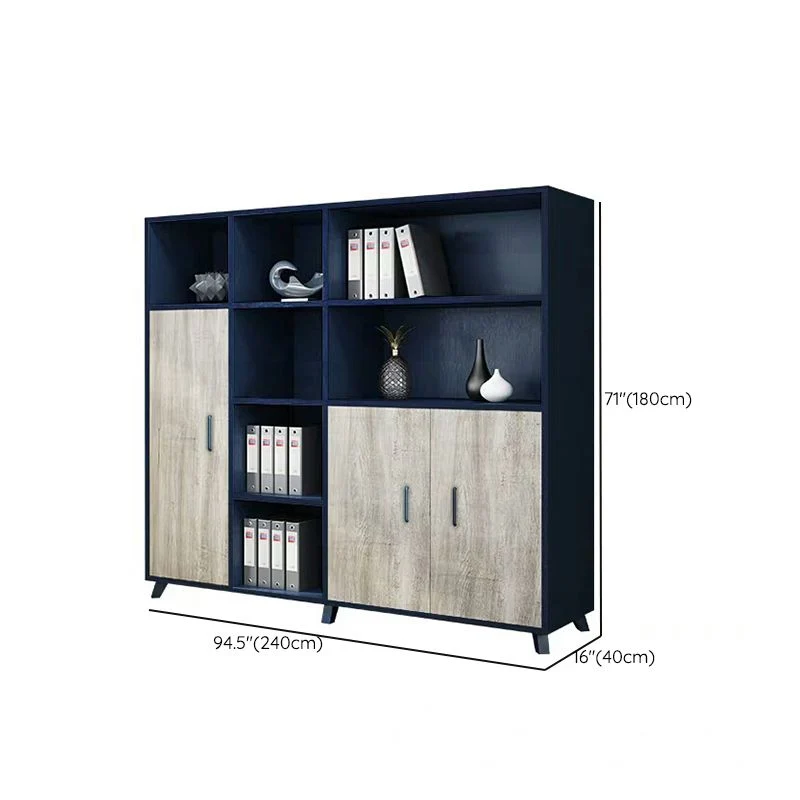 Classeur latéral en bois de classeur latéral de style moderne pour le bureau à domicile Clearhalo