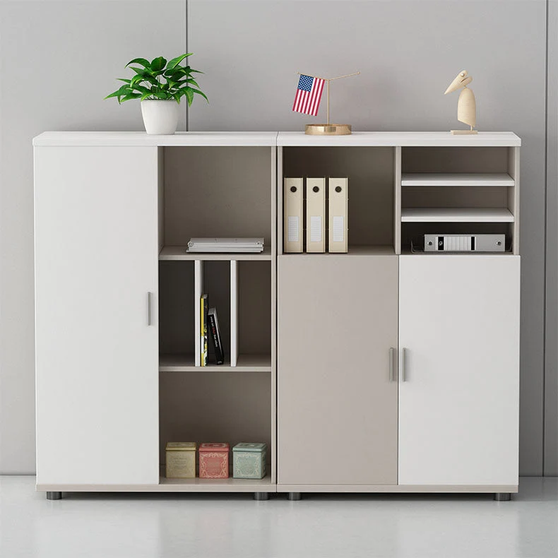 Classeur latéral en bois de style scandinave pour le bureau à domicile Clearhalo