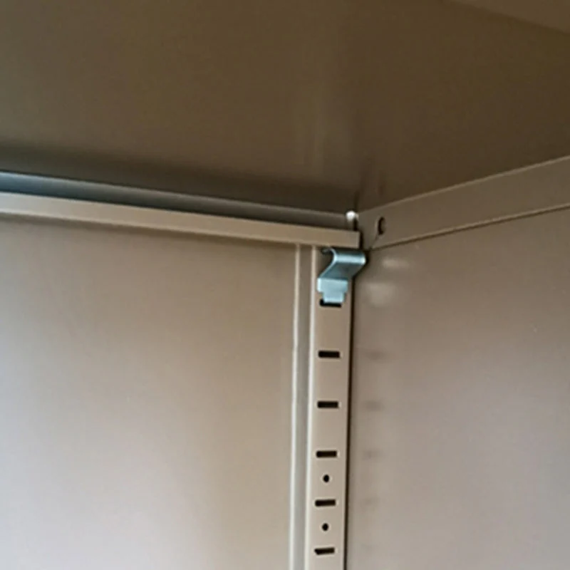 Classeur latéral créatif bloc de couleur classeur à verrouillage en métal Clearhalo