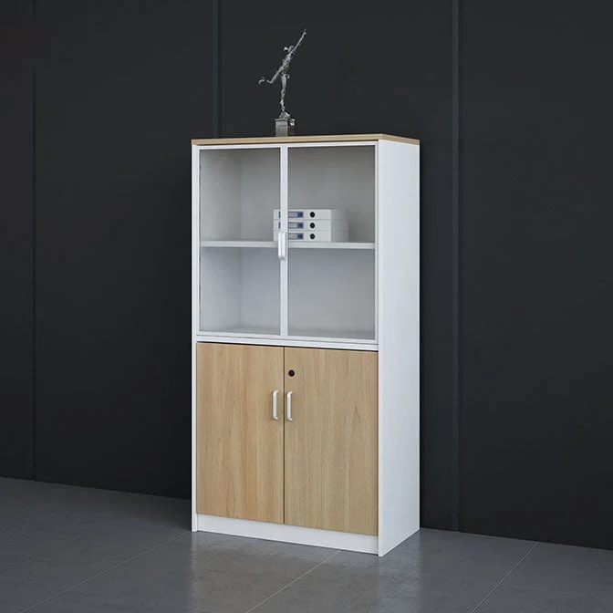 Classeur latéral moderne en bois pour bureau à domicile Clearhalo