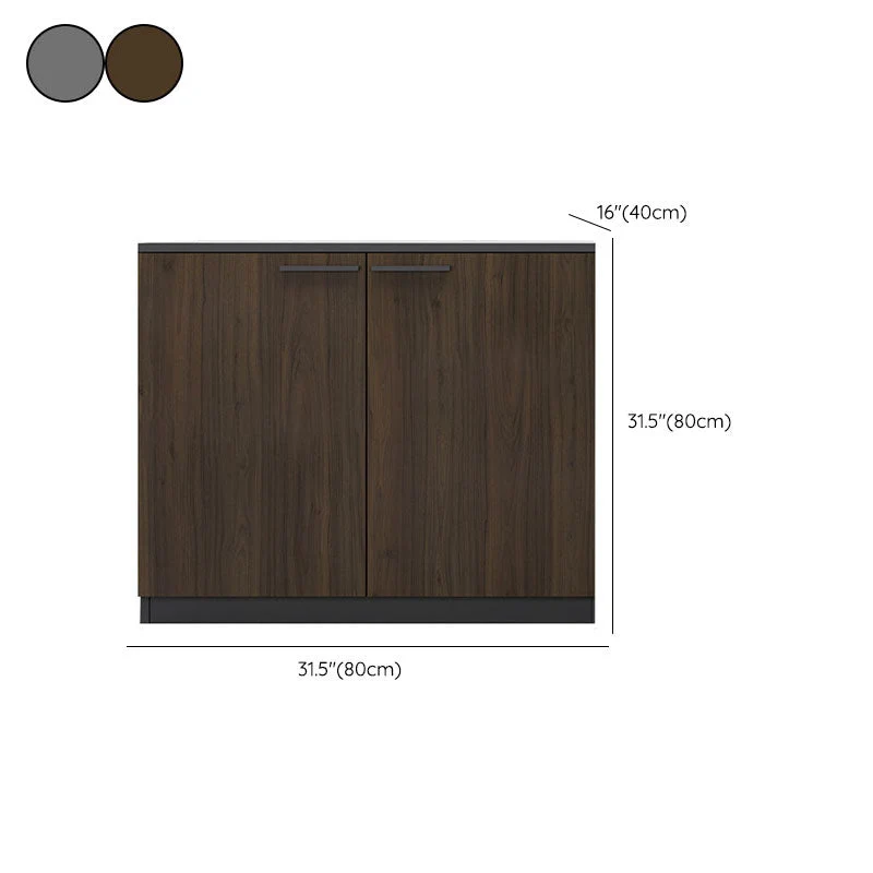 Classeur latéral moderne médiéval à cadre en bois Clearhalo