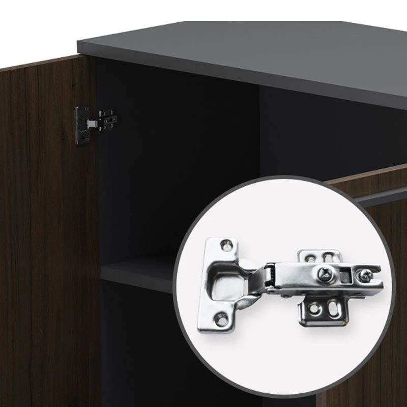 Classeur latéral moderne médiéval à cadre en bois Clearhalo