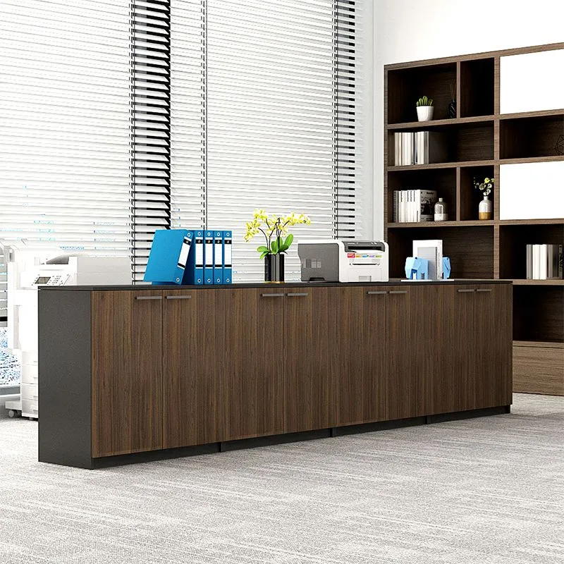 Classeur latéral moderne médiéval, classeur à cadre en bois Clearhalo