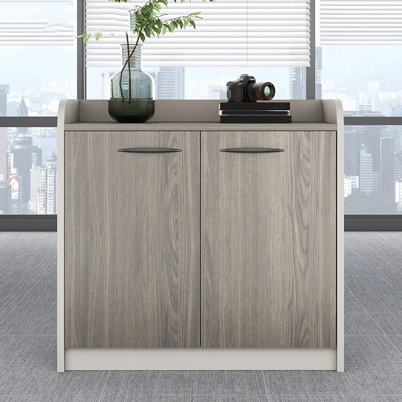 Classeur latéral nordique, classeur de rangement à cadre en bois Clearhalo