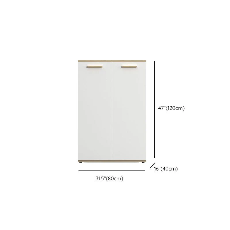 Classeur latéral scandinave en bois pour bureau à domicile Clearhalo