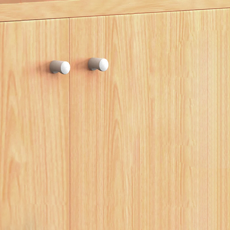 Classeur latéral de style moderne, classeur en bois avec rangement Clearhalo
