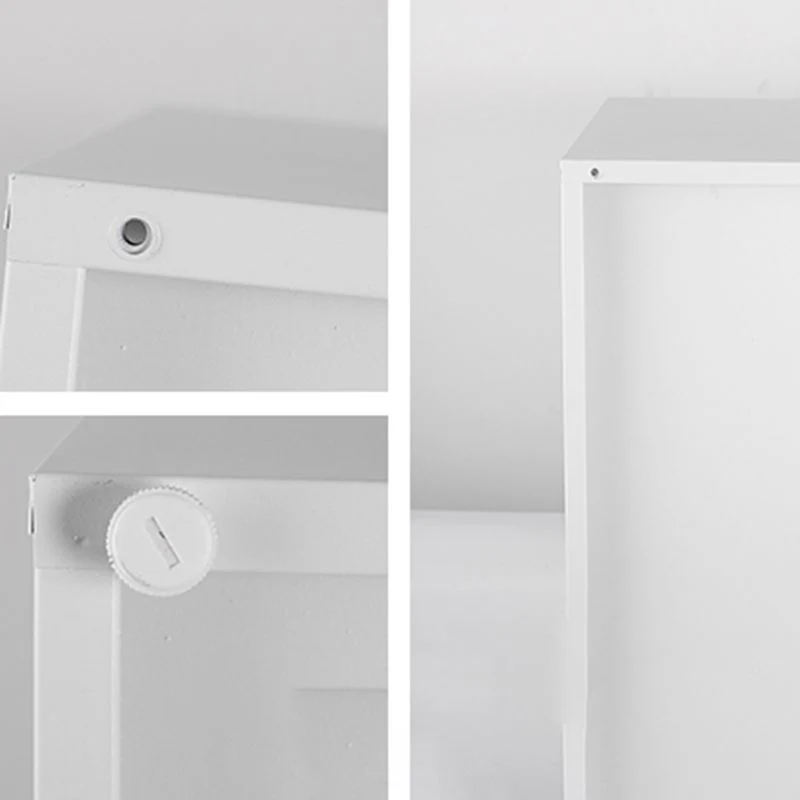 Classeur latéral de style moderne, classeur métallique avec serrure et rangement Clearhalo