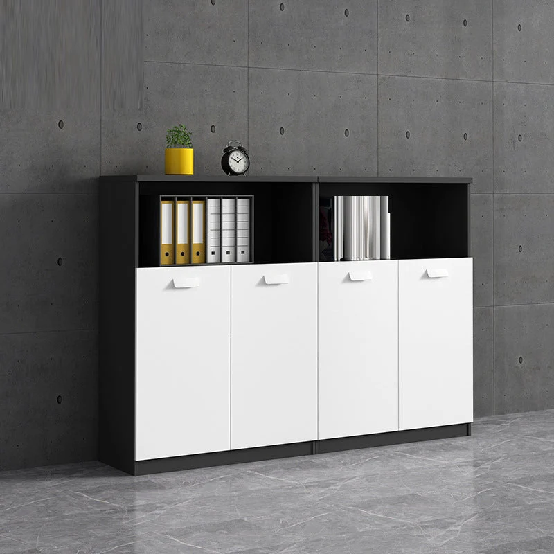 Classeur latéral traditionnel en bois pour bureau à domicile Clearhalo