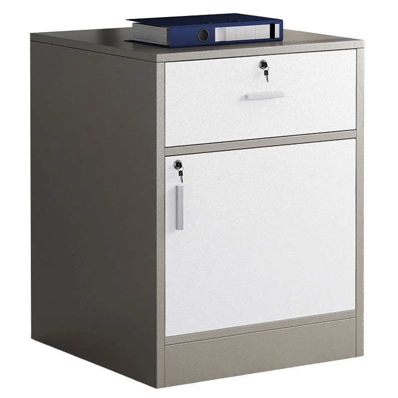 Classeur de loisirs bloc de couleur tiroirs de verrouillage en bois classeur Clearhalo