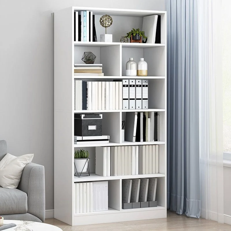Classeur de loisirs Classeur en bois avec étagères de rangement Clearhalo
